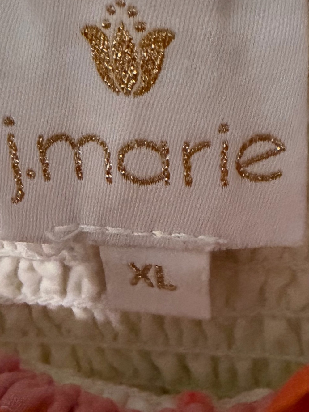 J. Marie Women's Size XL Multi Striped Spaghetti Strap Smocked Midi Dress - Picture 2 of 6
